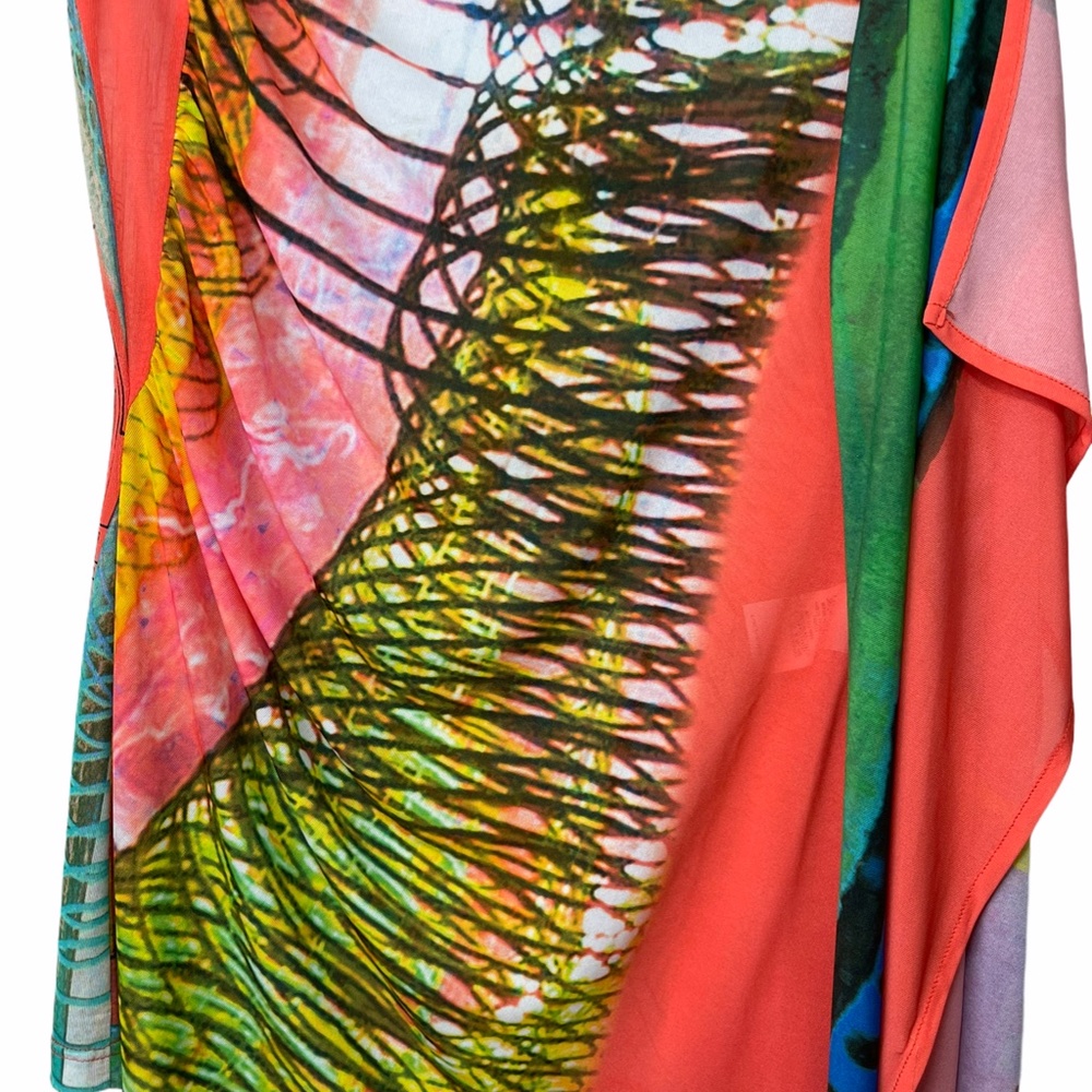 Save The Queen mesh sheer stretch top M - Picture 4 of 11
